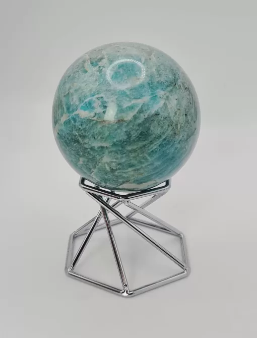 Amazonite Sphere from the Crystal Horse Co